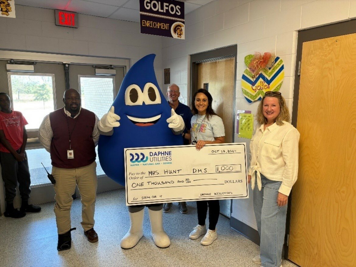 Daphne Utilities awards grants to inspire local classrooms - Gulf Coast